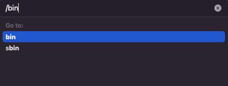 Go to Folder macOS. Source: uedufy.com
