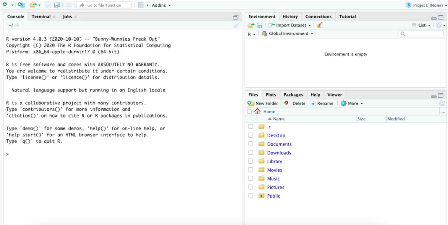RStudio automated crash reporting dialog with Yes and No options