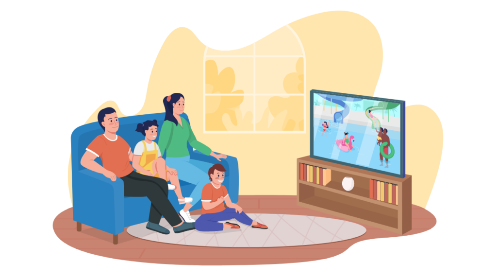 Streaming platform analytics showing viewer engagement and content performance metrics