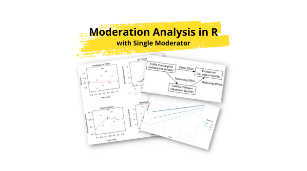 Moderation Analysis ใน R คืออะไร? วิธีการวิเคราะห์ตัวแปรกำกับด้วย R [Single Moderator]